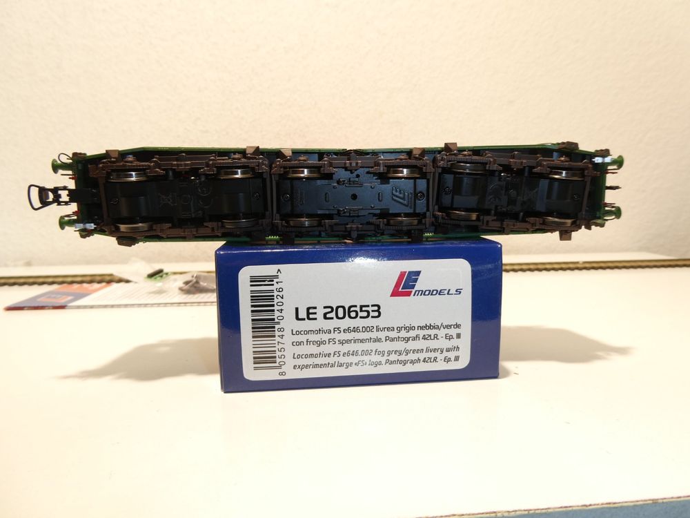 Trains électriques: LE Models Lokomotive FS E646.002 Digital Sound HO 20653 – Neuf (Voir description) à Luzern par Morgart1315 4
