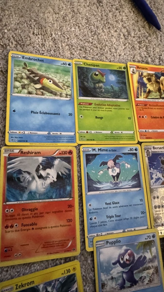 Pokémon Sammelbilder & Trading cards: 16 Pokemon Karten / Spanisch / italienisch – Neu (gemäss Beschreibung) aus Dietlikon von abd_7qwy 3