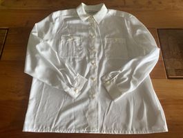 Elegante weisse Bluse Gr. 46