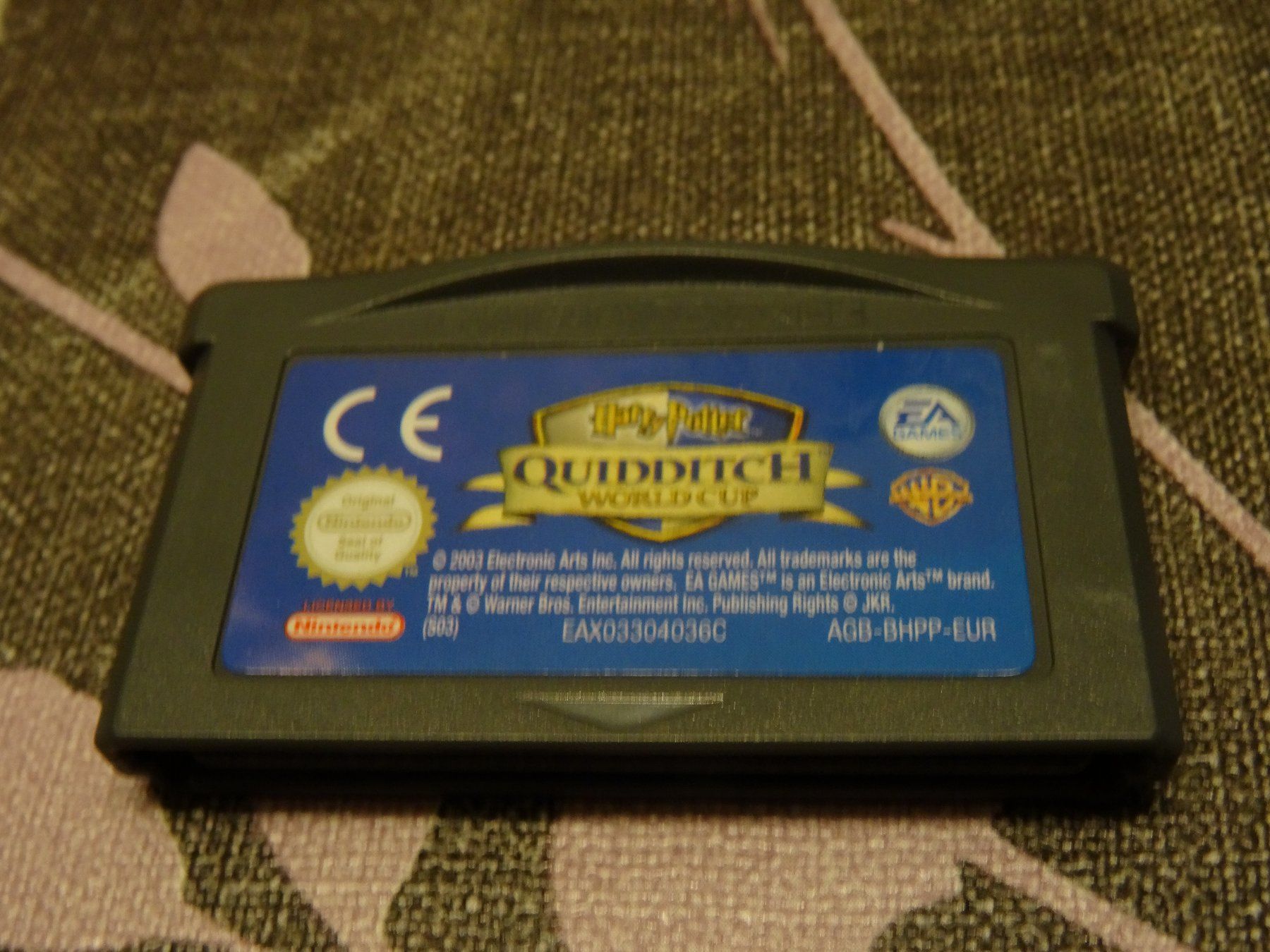 Spiele: Harry Potter Quidditch World Cup GBA – Gebraucht aus Olten von Disc-Ausverkauf