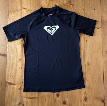 T-shirt Roxy Noir Taille XS comme neuf
