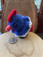 Häkelarbeit Dekoration Huhn
