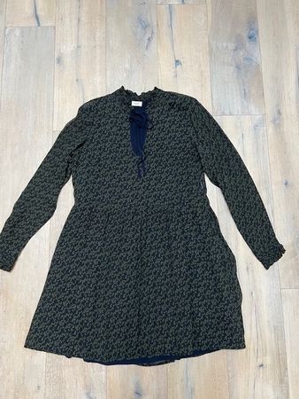 Marc O'Polo Denim Kleid grün/blau Gr. XS/S