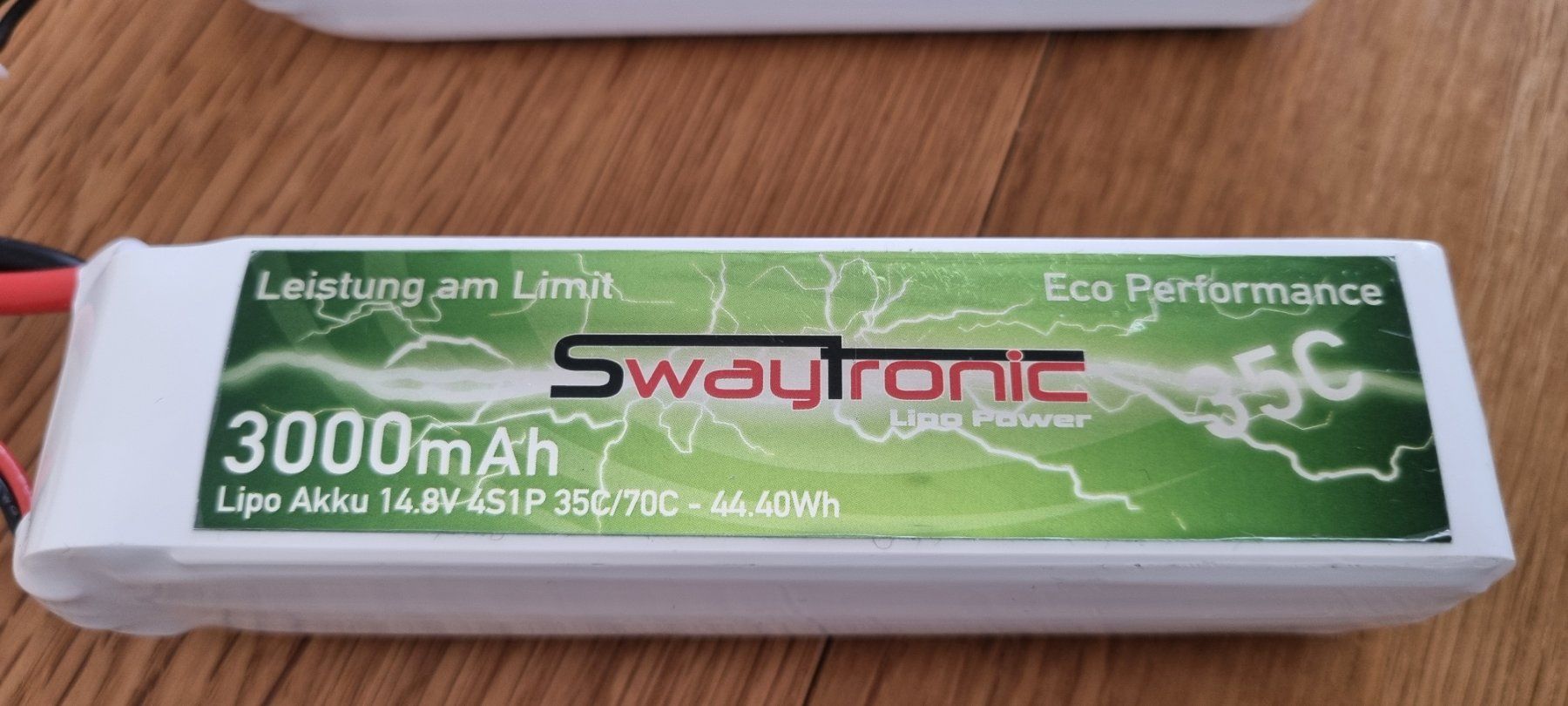Swaytronic Batterie, Caricabatterie & Alimentatori: 2 Lipo Swaytronic 4s 3000mAh – Usato da Pfeffikon LU venduto da Andy1969 1