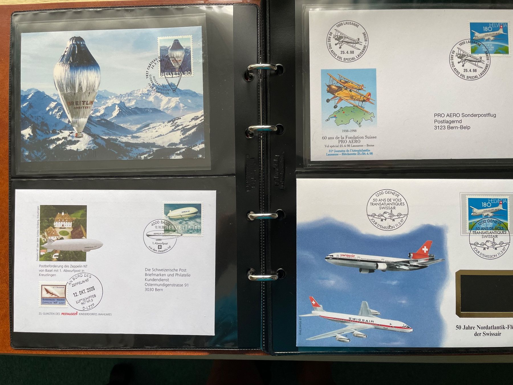 Tutti i francobolli: Cl. AVIATION, soigné. – Usato da Sonceboz-Sombeval venduto da Comment2 2