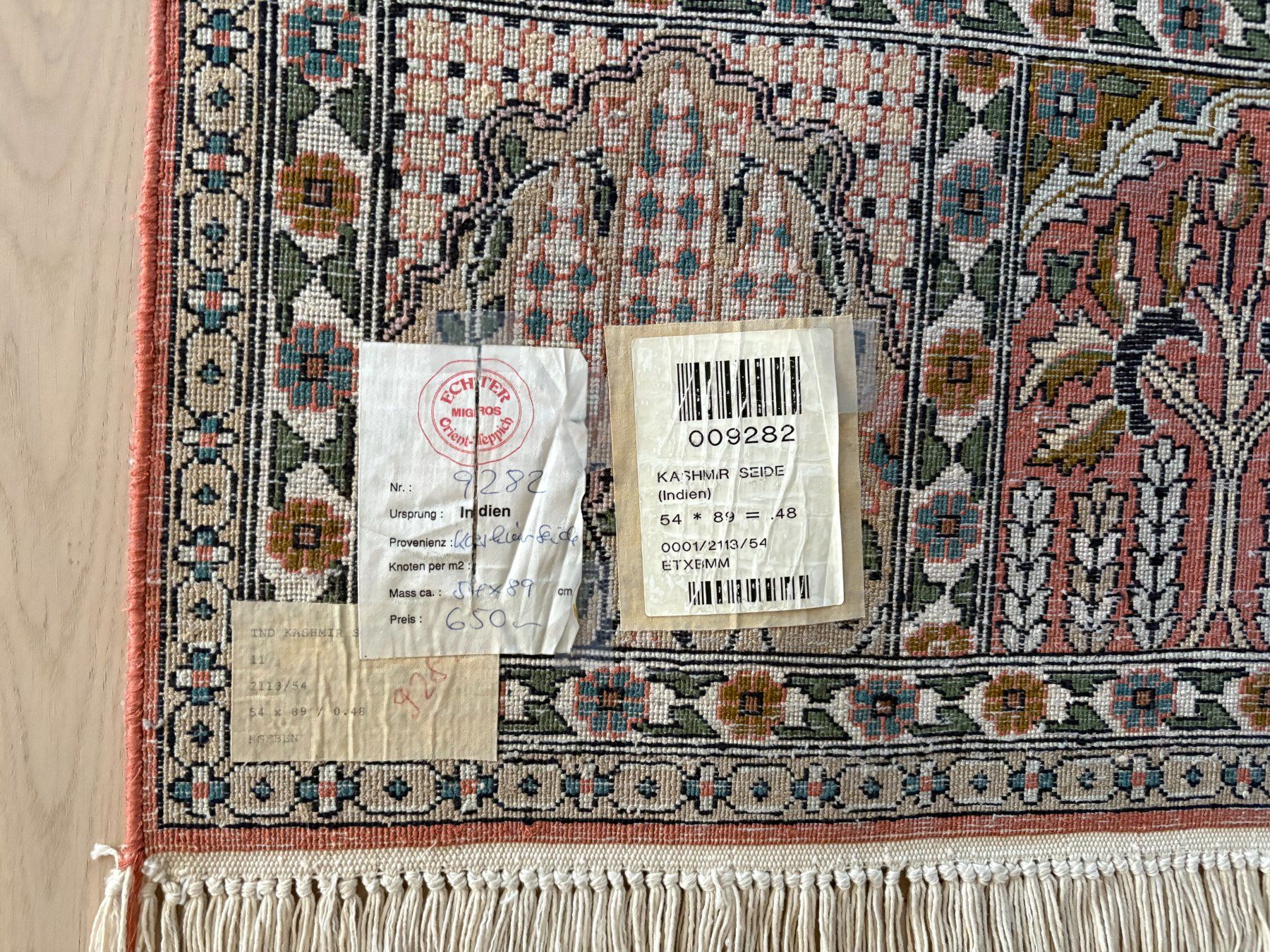Teppiche: Kaschmir Seidenteppich – Neu (gemäss Beschreibung) aus Berikon von cordi55 3