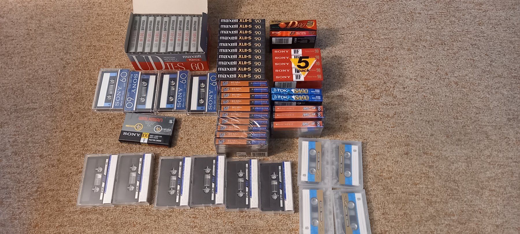 Cassettes audio: Leerkassetten Neu Diverse Marken – D'occasion à Urtenen-Schönbühl par Audiovintage