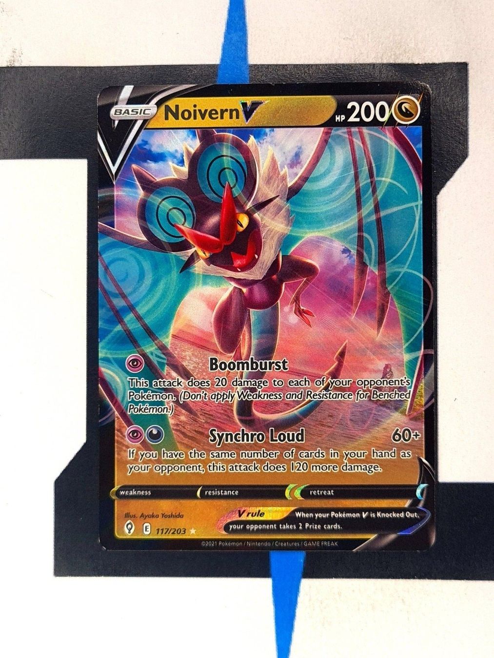 Pokémon Carte collezionabili: Noivern V EVS117 EN Good – Usato da Basel venduto da Zadoys