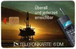 SIEMENS - seltene Kunden Telefonkarte aus Deutschland
