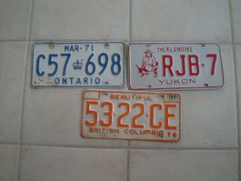 ONTARIO YUKON UND BRITISH COLUMBIA