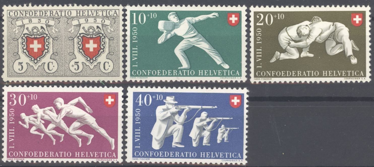 Festa Nazionale - Pro Patria: 1950, Pro Patria ** – Usato da Willisau venduto da Vollstempel