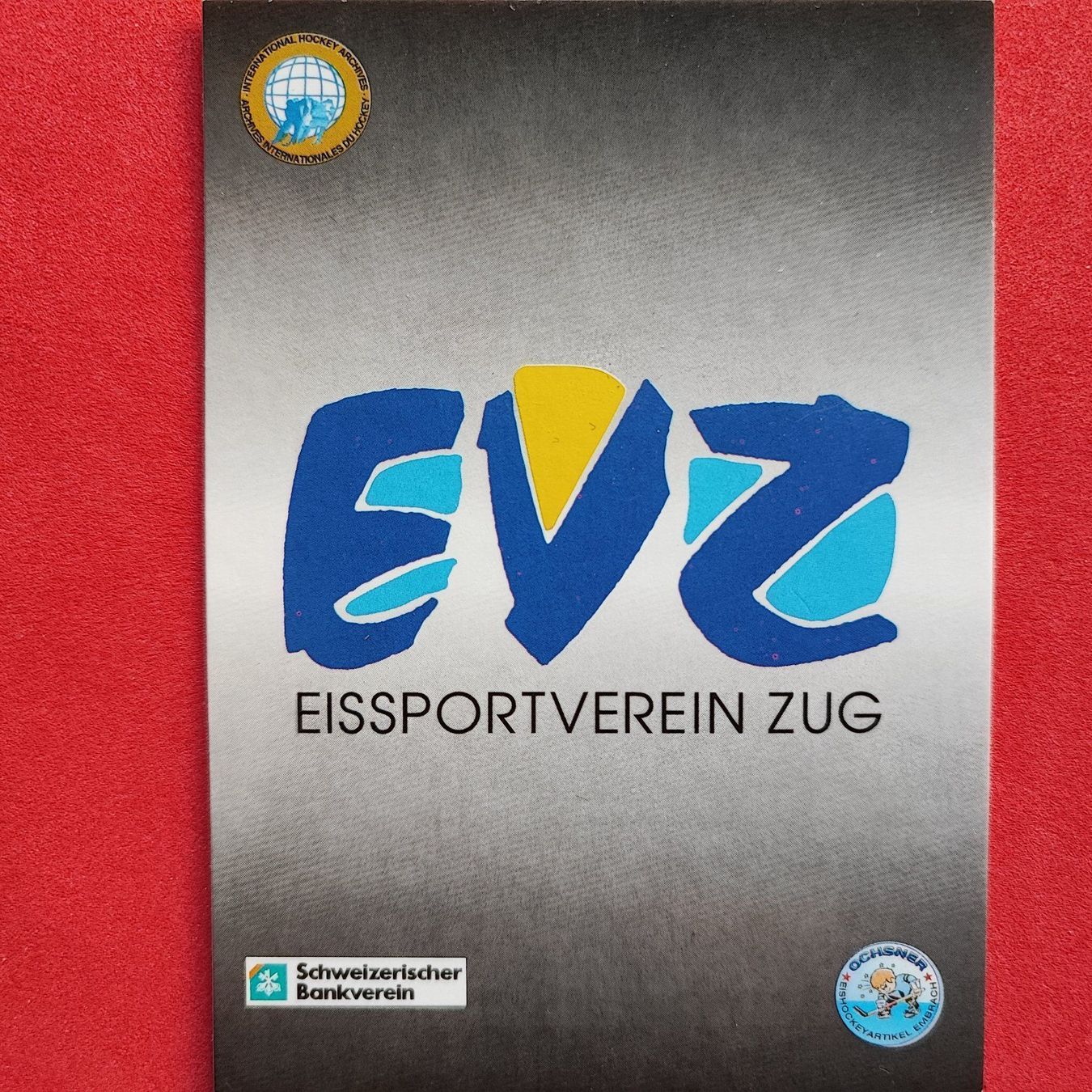 Carte collezionabili: EV ZUG WAPPEN CARD - 1995/96 – Usato da Dübendorf venduto da kb86_MOVIE