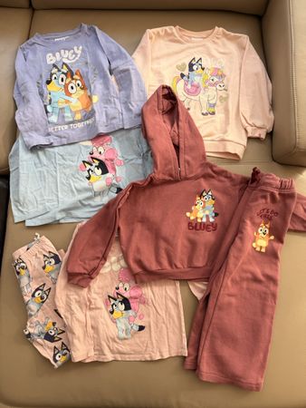 Bluey Clothing Set - Size 110/116