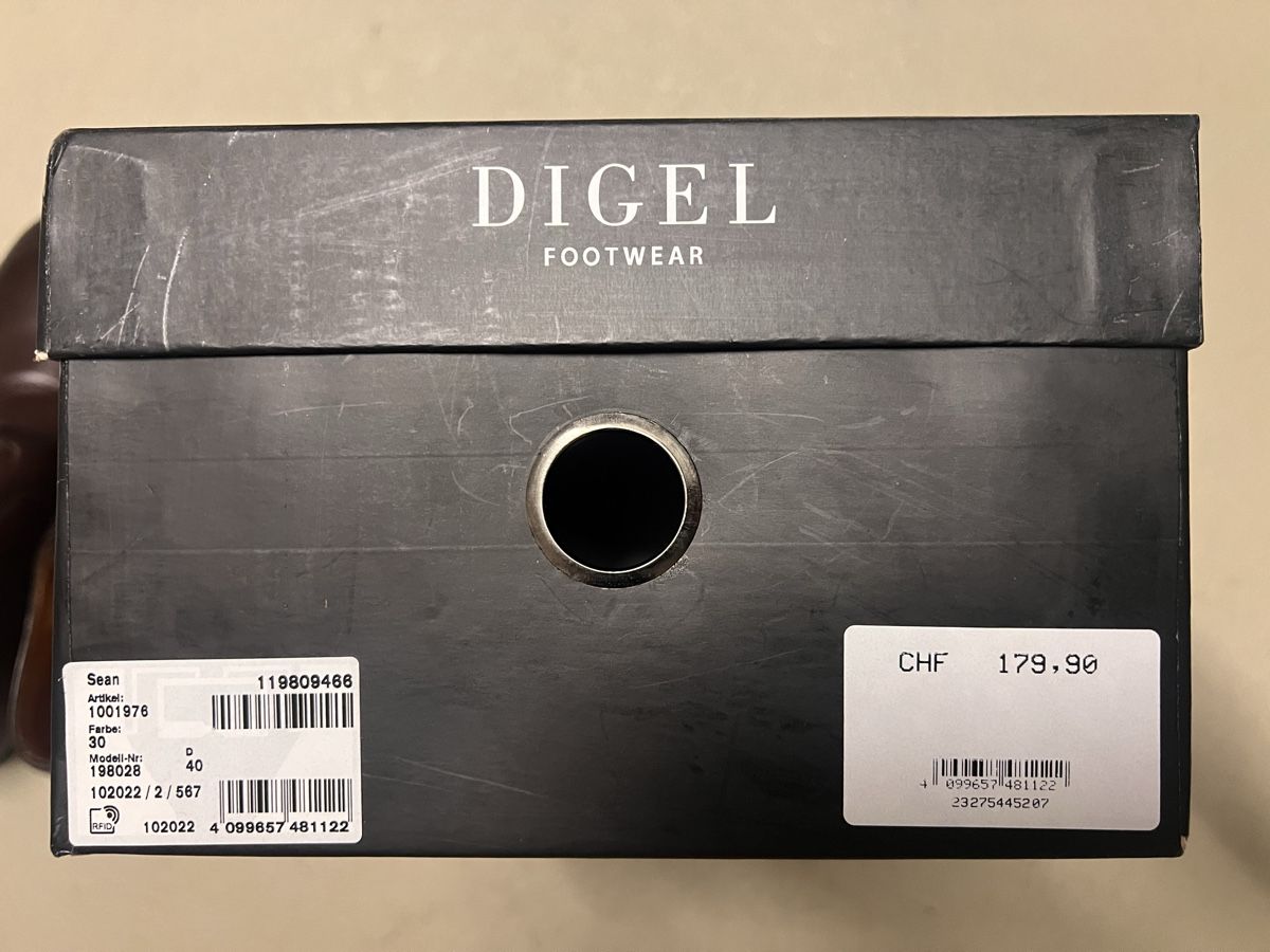Chaussures hommes: Digel Herrenschuhe Gr. 40 – D'occasion à Wolfhausen par Starlake 7