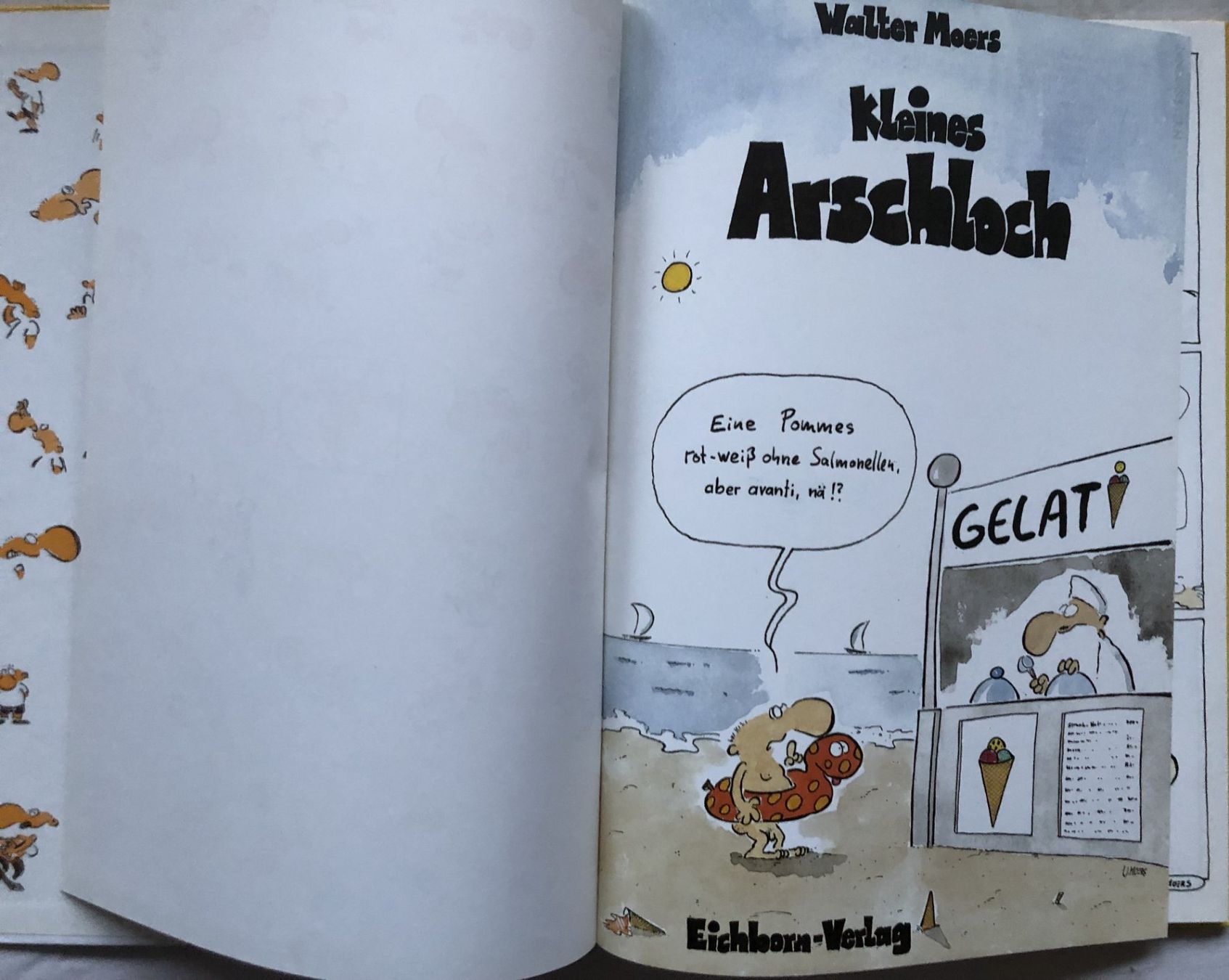 Fumetti: Walter Moers - Kleines Arschloch – Usato da Schaffhausen venduto da durruti 1