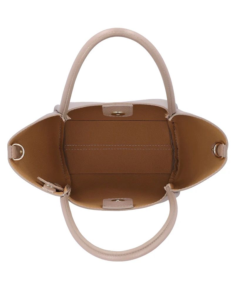 Borse da donna: Umhängetasche / Shopper Leder Beige – Nuovo (secondo la descrizione) da Langwiesen venduto da TinaB93 2