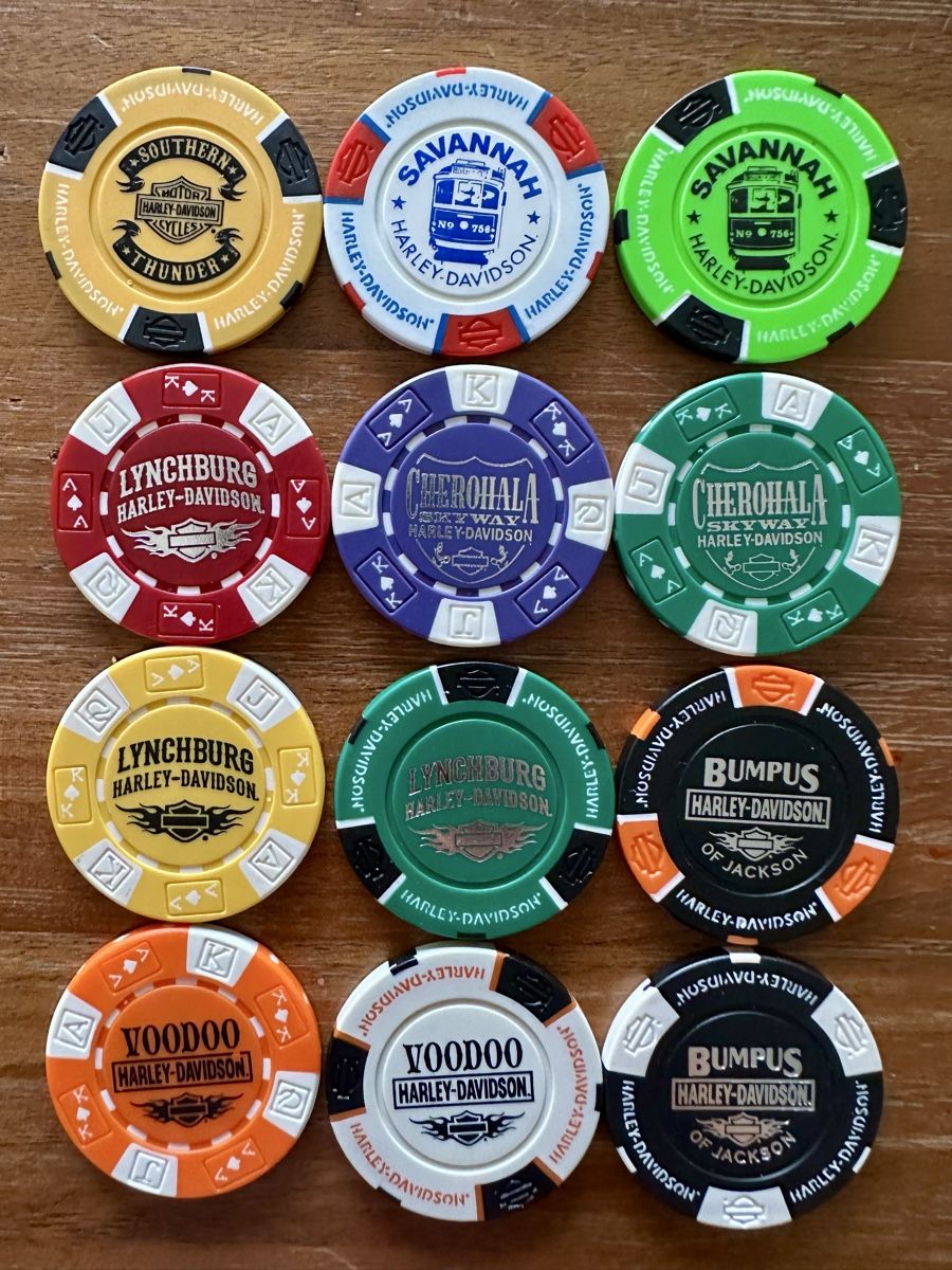Giochi: Poker Chips Harley-Davidson USA dealer chips – Nuovo (secondo la descrizione) da Bättwil venduto da Samuel_Wyss 3