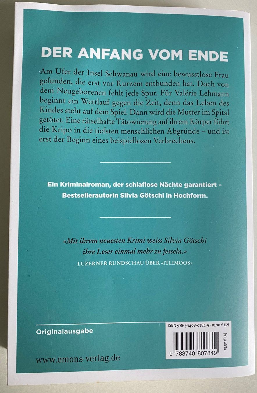 Libri: Silvia Götschi - Krimi - LAUERZERSEE – Usato da Hünenberg venduto da Ecila 1