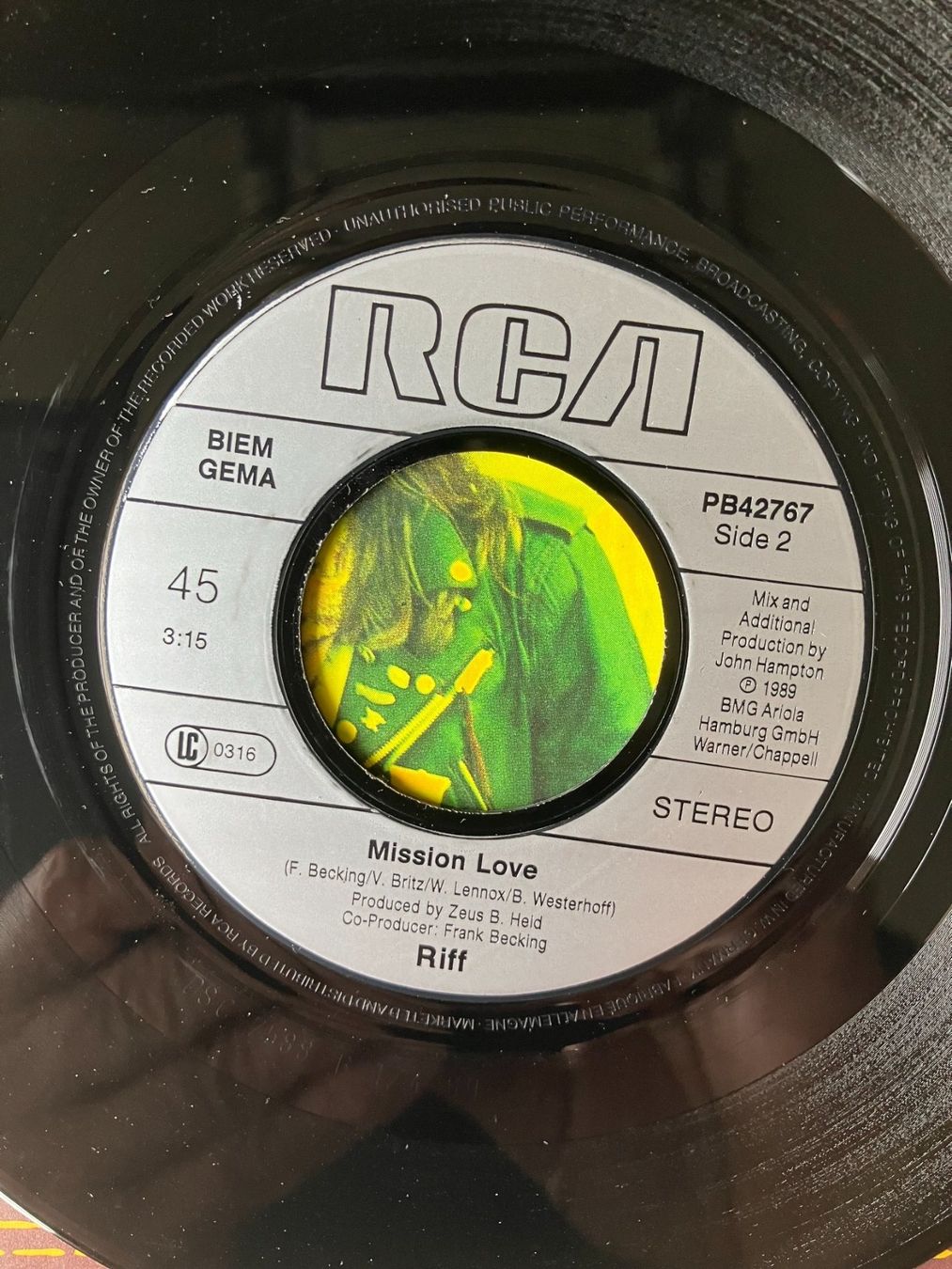 Schallplatten: Riff – Gebraucht aus Aarwangen von Jukebox3 8