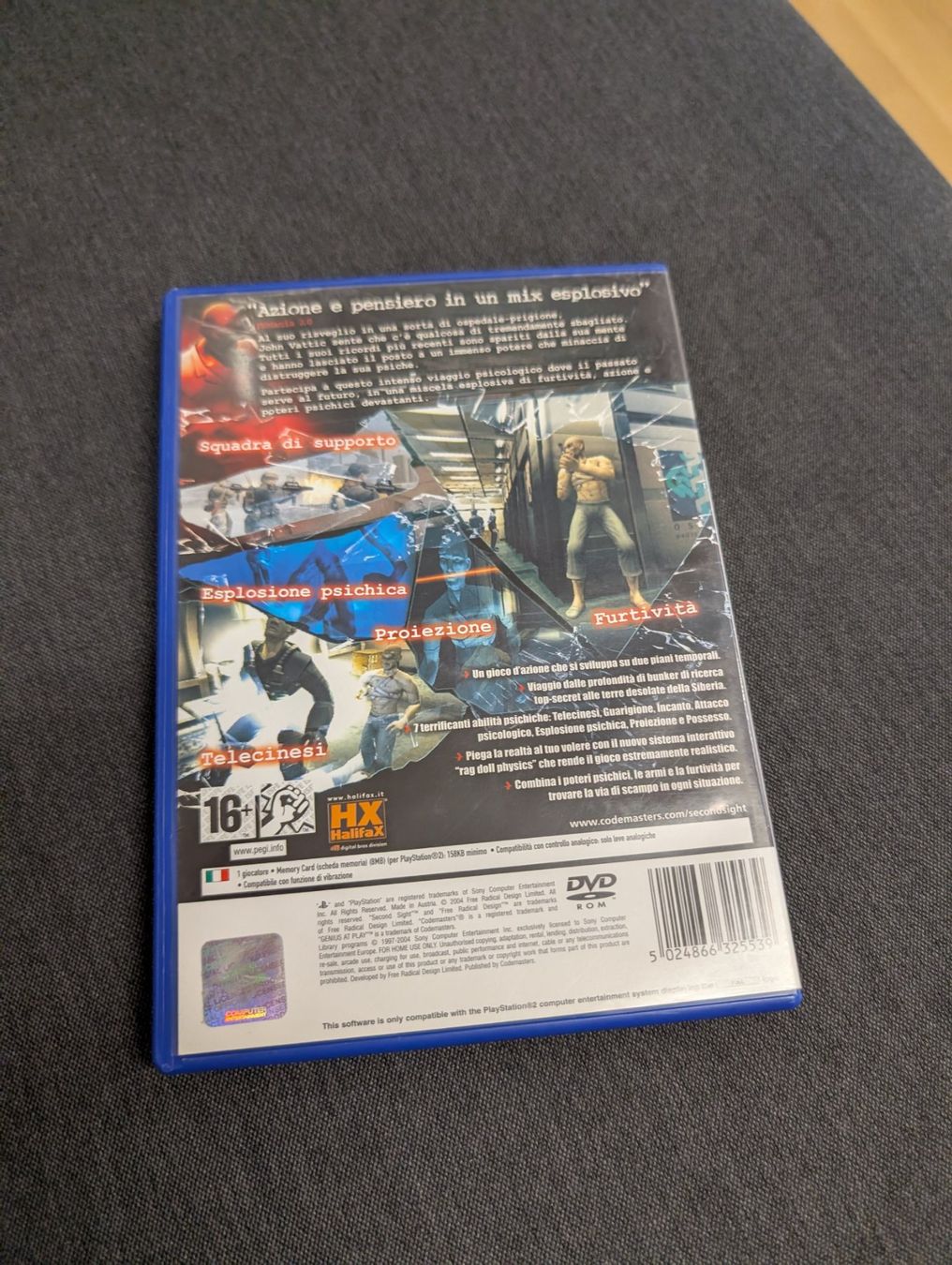 Jeux: Second sight Sony playstation 2 – D'occasion à Giubiasco par Ticinerd 1