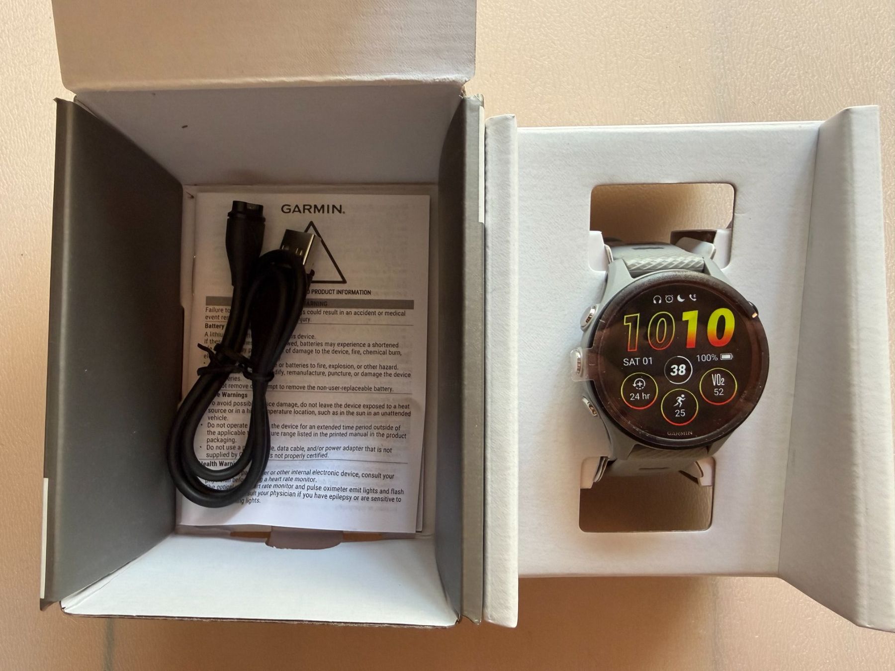 Garmin Smartwatch: Garmin Forerunner 255S - 41 mm – Nuovo (secondo la descrizione) da Morges venduto da iva_l2jg 1