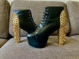 Jeffrey Campbell Lita Boots – Rare Handmade „Havana Last"