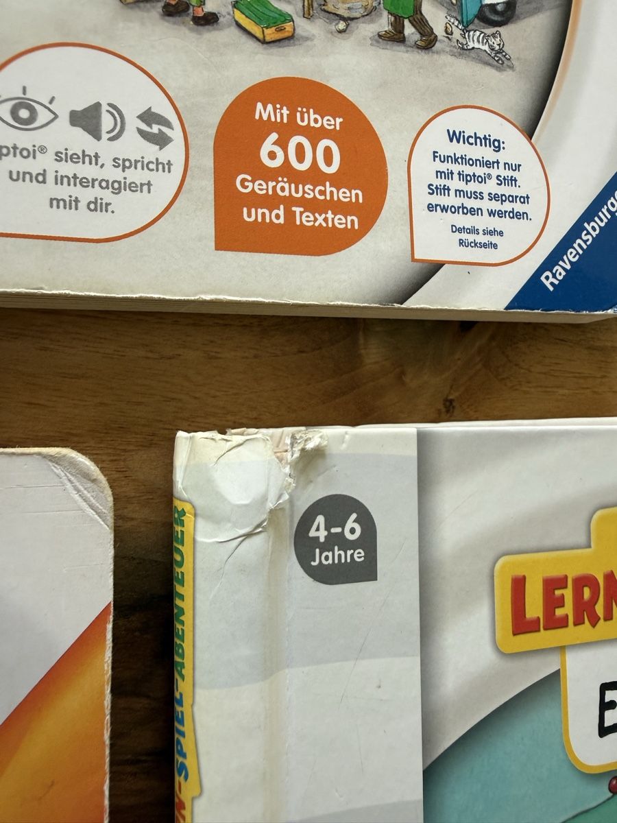 Bücher: 3 tiptoi Bücher – Gebraucht aus St. Gallen von Red-Curry 4