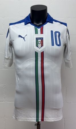 Italien EURO 2016 – Marco Verratti #10 Match-Prepared Trikot