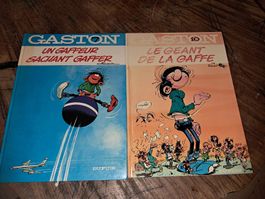 Lot de 2 bd Gaston Lagaffe 