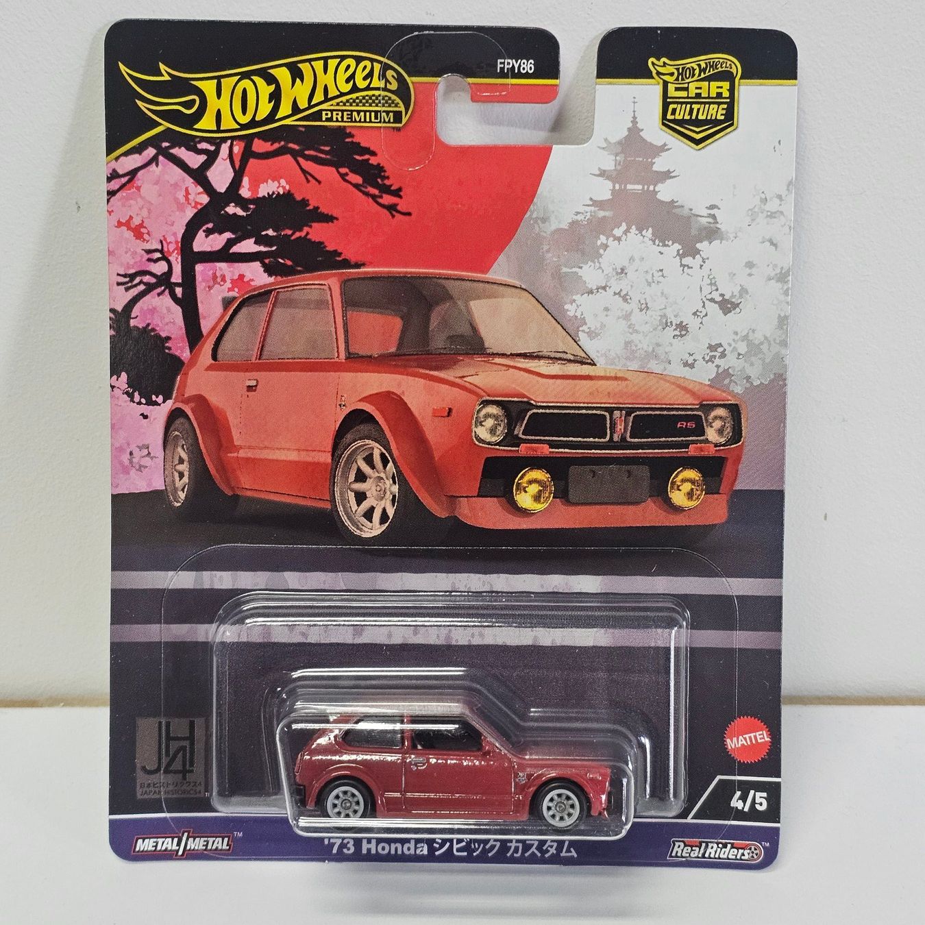Hot Wheels Modellini d'auto: Hot wheels Premium Honda Civic custom – Usato da rolle venduto da Noma-collectible