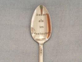💫RARITÄT - Löffel von Wm Rogers um 1850,  Silver plate IS