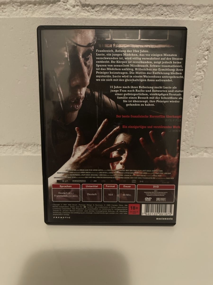 Tutti i DVDs: DVD Martyrs Pascal Laugier Uncut Version – Usato da Unterkulm venduto da AnoliOccasion 1
