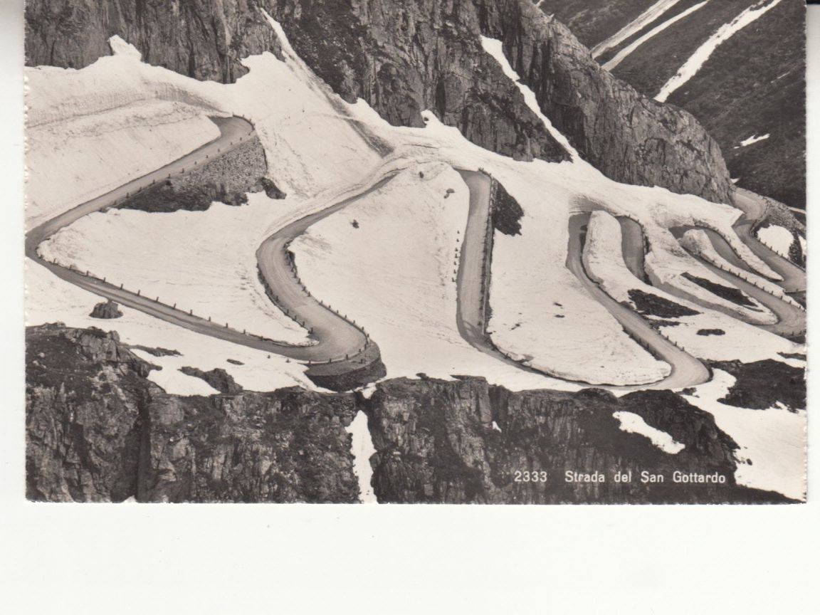 Ansichtskarten: San Gottardo ca. 1950 – Gebraucht aus Bürglen TG von StampGraf