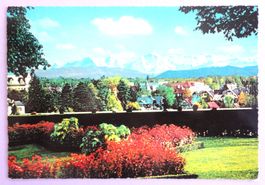 Bern, Alpenblick von der Bundesterrasse
