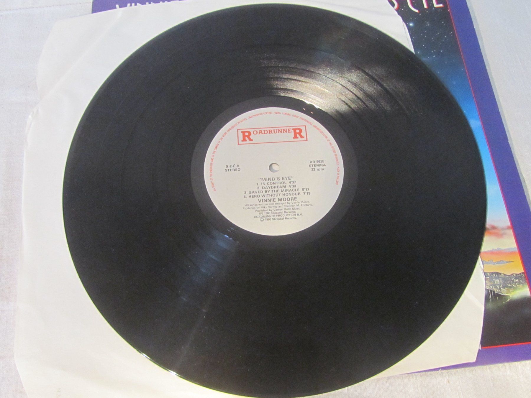Schallplatten: VINNIE MOORE:  Mind`s Eye – Gebraucht aus Seengen von mikelele 1
