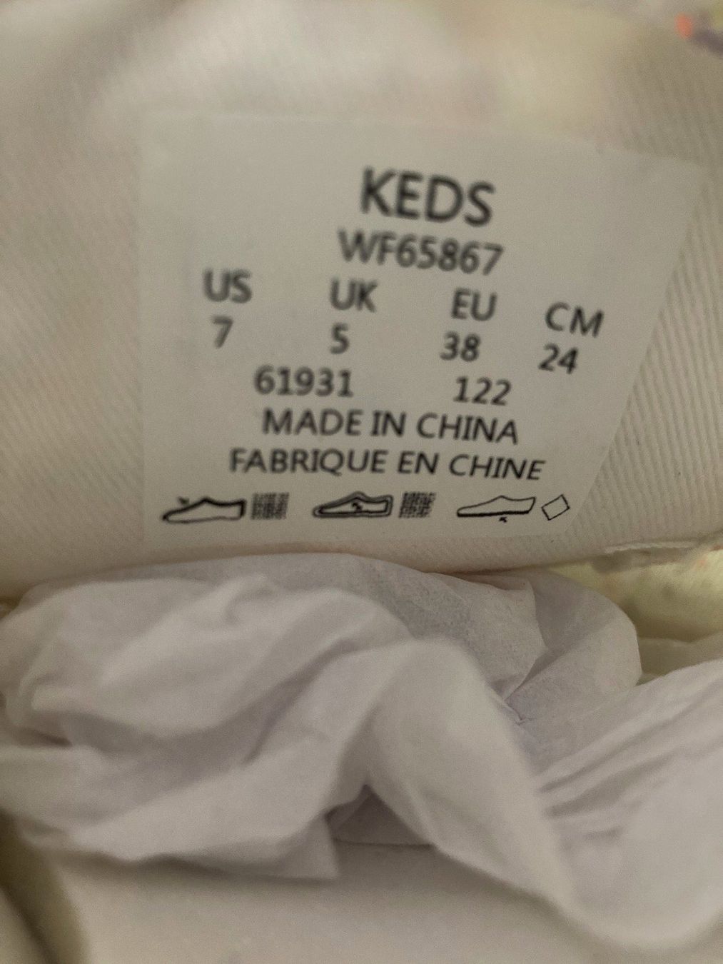 Scarpe da donna: Sneaker Keds blanches à pois taille 38 – Nuovo (secondo la descrizione) da Biel/Bienne venduto da almercaa 5