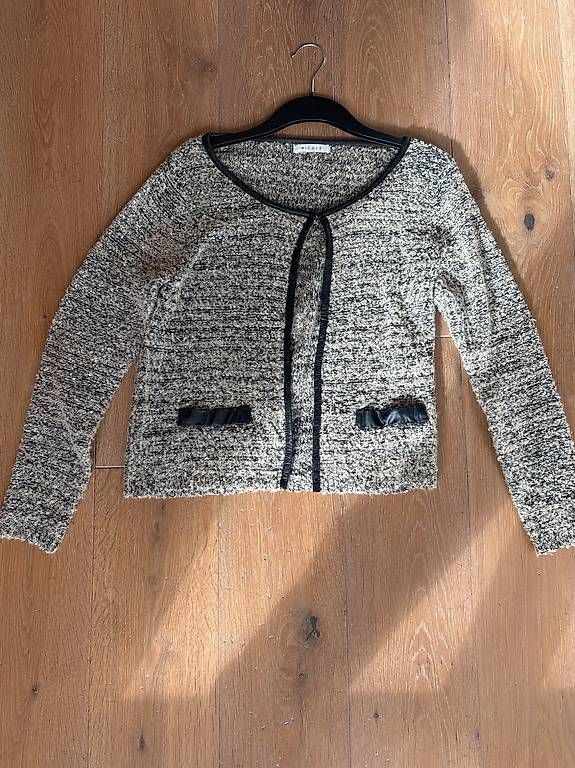 Gilet & Giacche senza maniche: Jaquette à paillettes beige S-M – Usato da Chêne-Bougeries venduto da Luke17 1