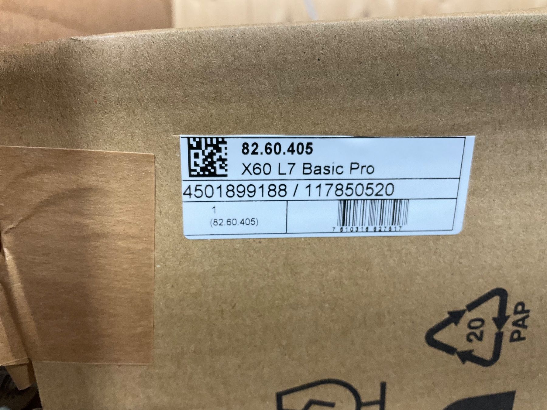 Müllex Abfalleimer: 062 Müllex Abfallsystem X60 L7 Basic Pro – Neu und originalverpackt aus Derendingen von Meisterstuecke 7
