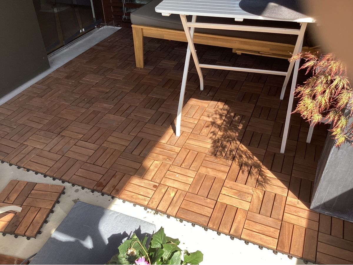 Rivestimenti per pavimenti: Holzfliesen – Usato da Baden venduto da Areekarl 1