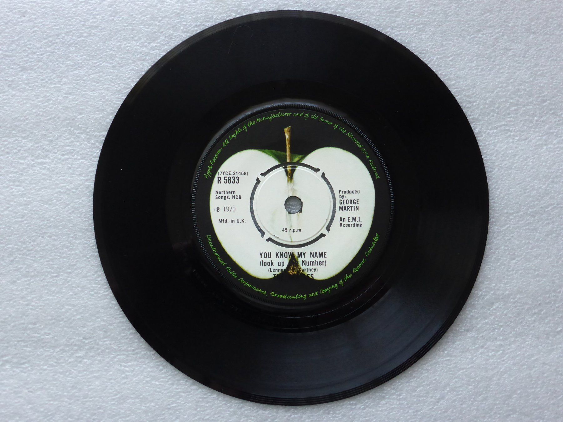 Vinyles: Vinyl Single   THE BEATLES – D'occasion à Küssnacht am Rigi par Mondkinder 2