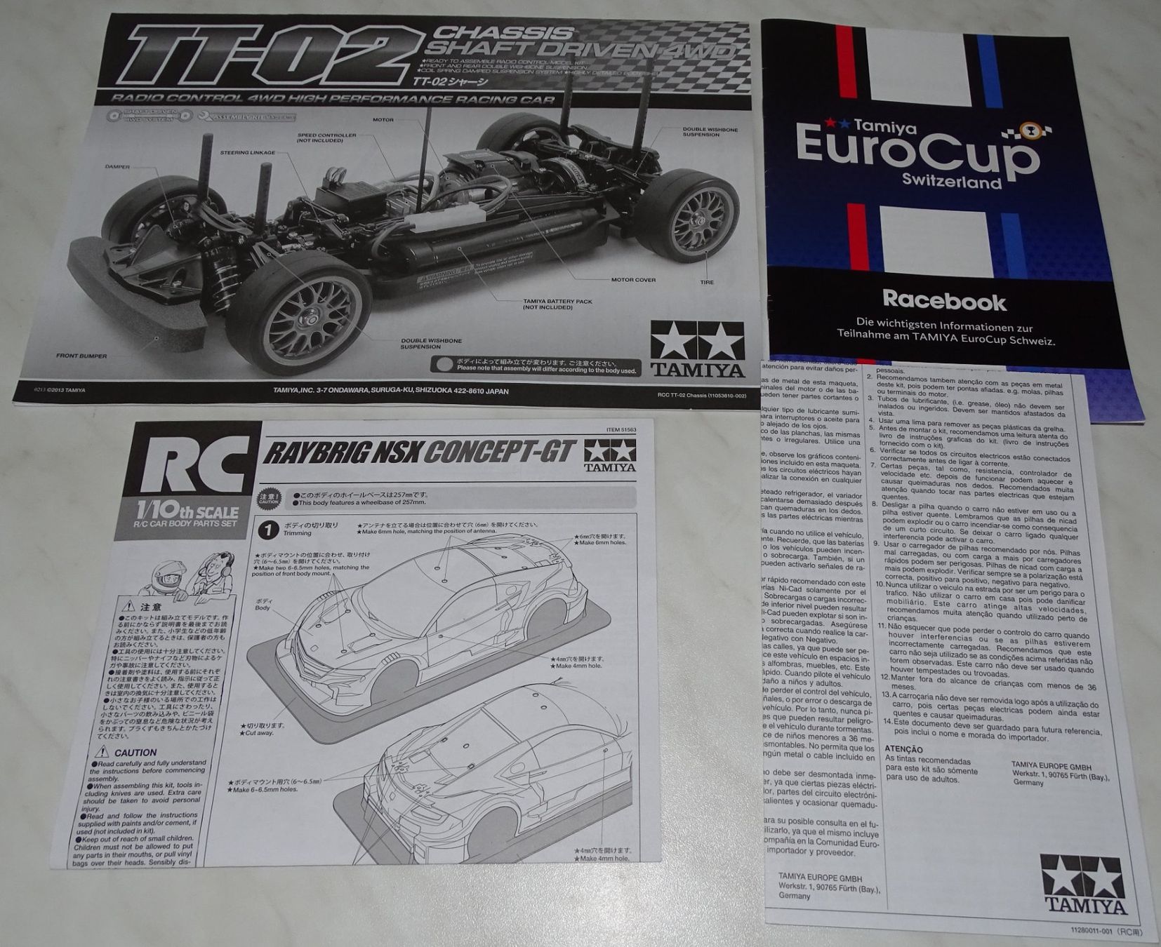 Tamiya RC Modellbau: RC-Auto Tamyia TT-02 / 1:10 – Neu (gemäss Beschreibung) aus Melchnau von Lhofer 8