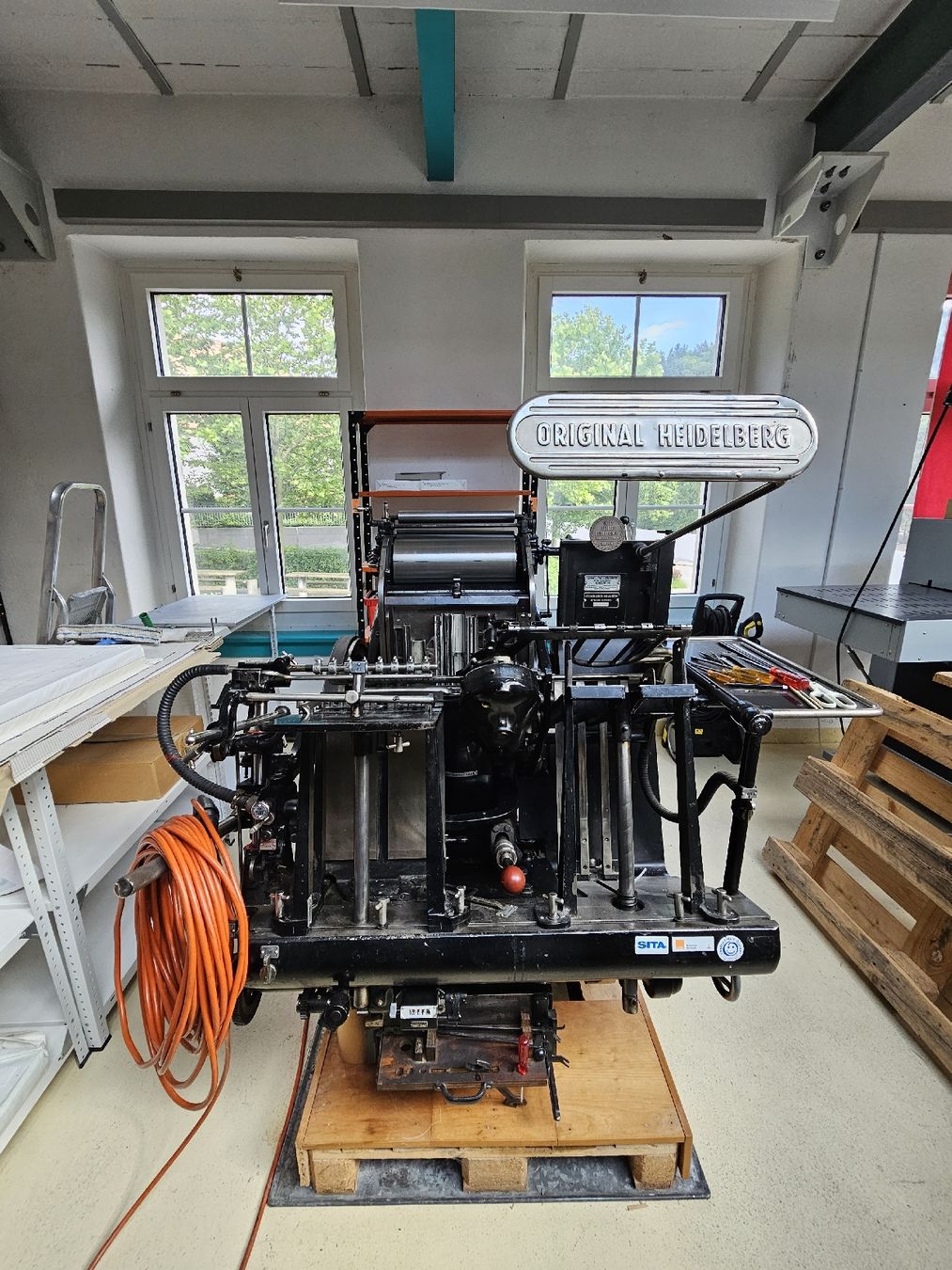 Heidelberg Tutte le macchine: Original Heidelberger Tiegel – Usato da Meisterschwanden venduto da Hummer21