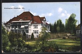 AK Wetzikon / Zürich, Kreisspital, 1930