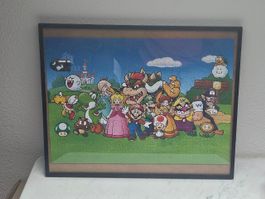 Mario Land Puzzle, gerahmt