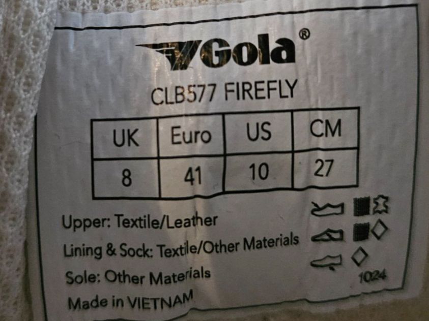 Scarpe da uomo: Gola Firefly Sneakers in Gelb – Usato da Zürich venduto da mar_dnq6 2