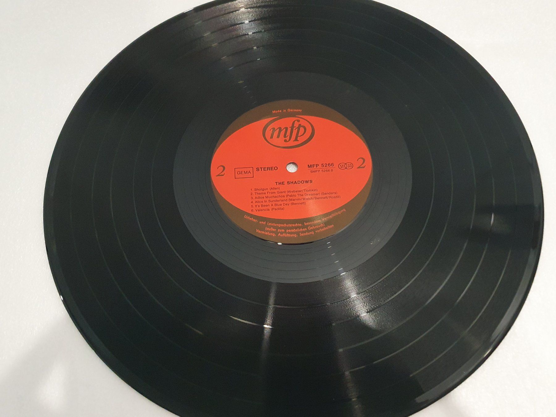 Schallplatten: The Shadows – Mustang – Gebraucht aus Uster von Vinyl-Leidenschaft 6