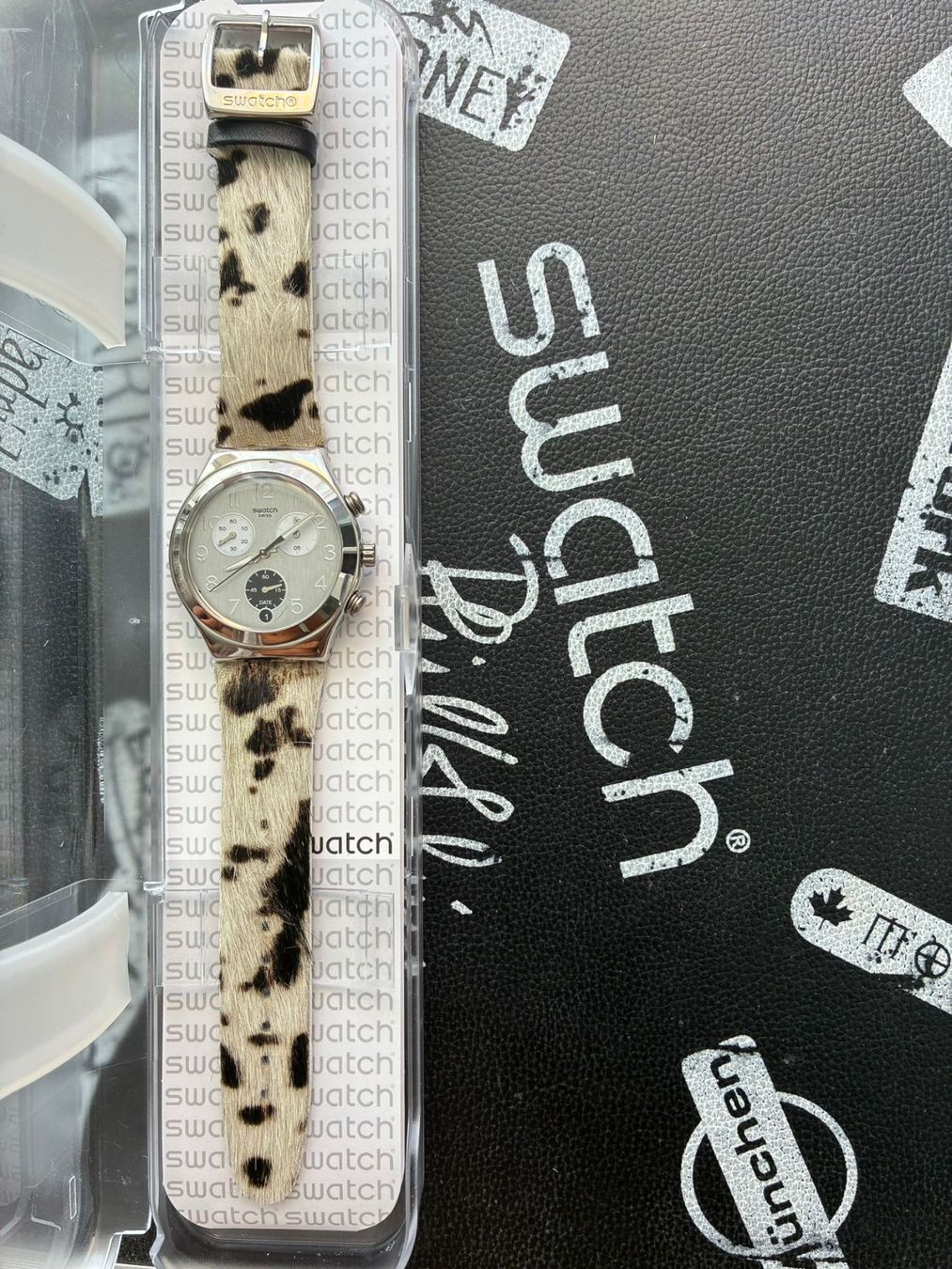 Swatch Uhren: Swatch Uhr Irony Chrono MUUU YCS585 – Neu (gemäss Beschreibung) aus Orpund von Dracaris77