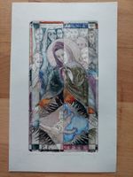Exlibris Antanas Kmieliauskas - Original Prägeradierung sign