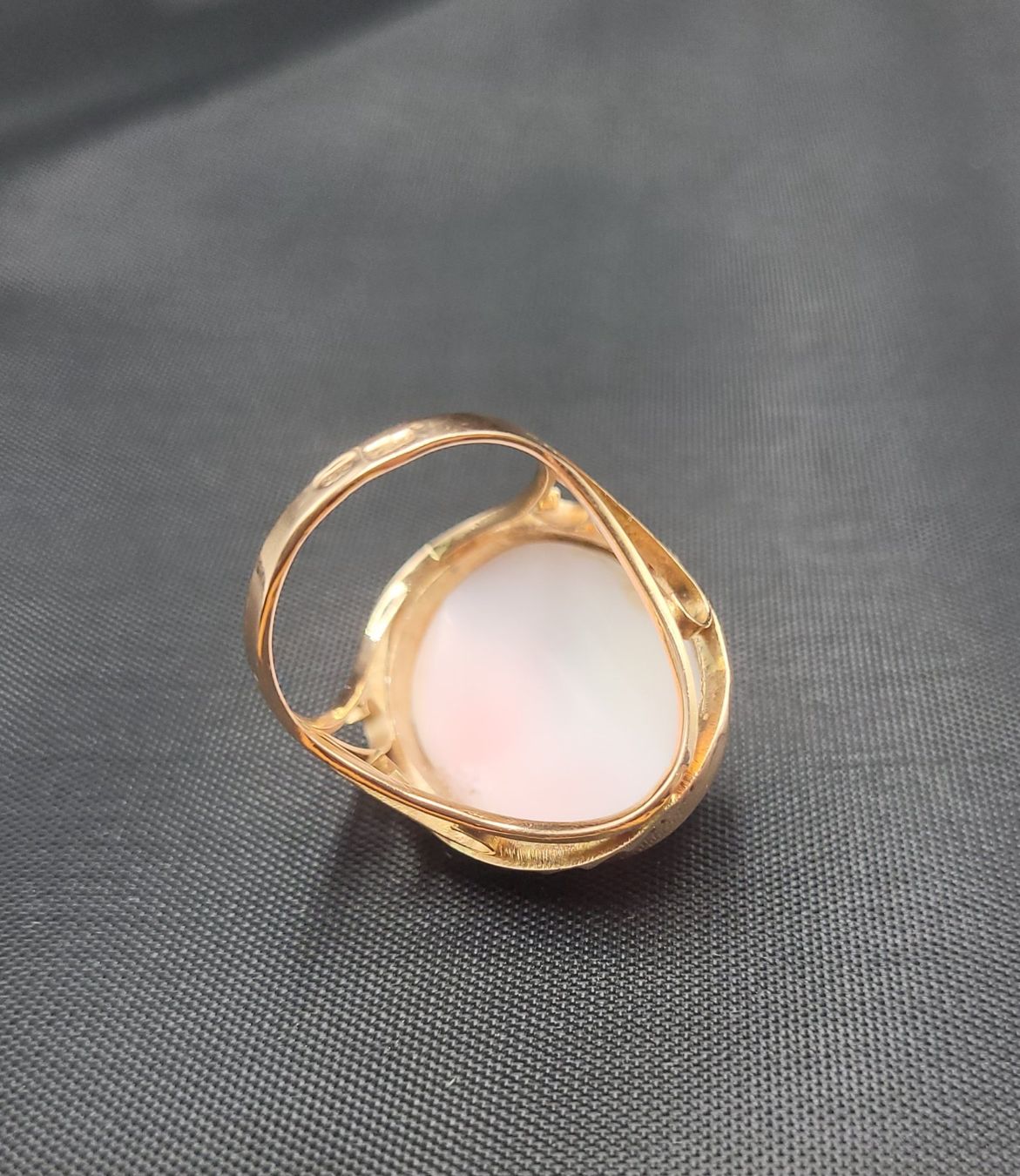 Anelli: Gold 585 Antiker Ring mit Cameo-Motiv – Usato da Wald ZH venduto da Dasilver 2