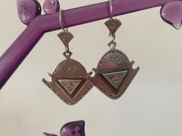 Touareg Ohrringe Silber Handarbeit traditioneller Ohrschmuck